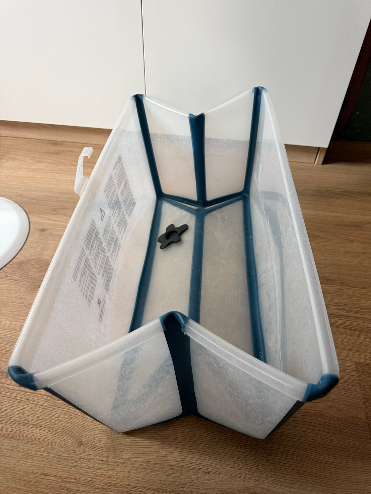Stokke Opvouwbaar babybadje met badzitje, Ophalen, Zo goed als nieuw, Badje