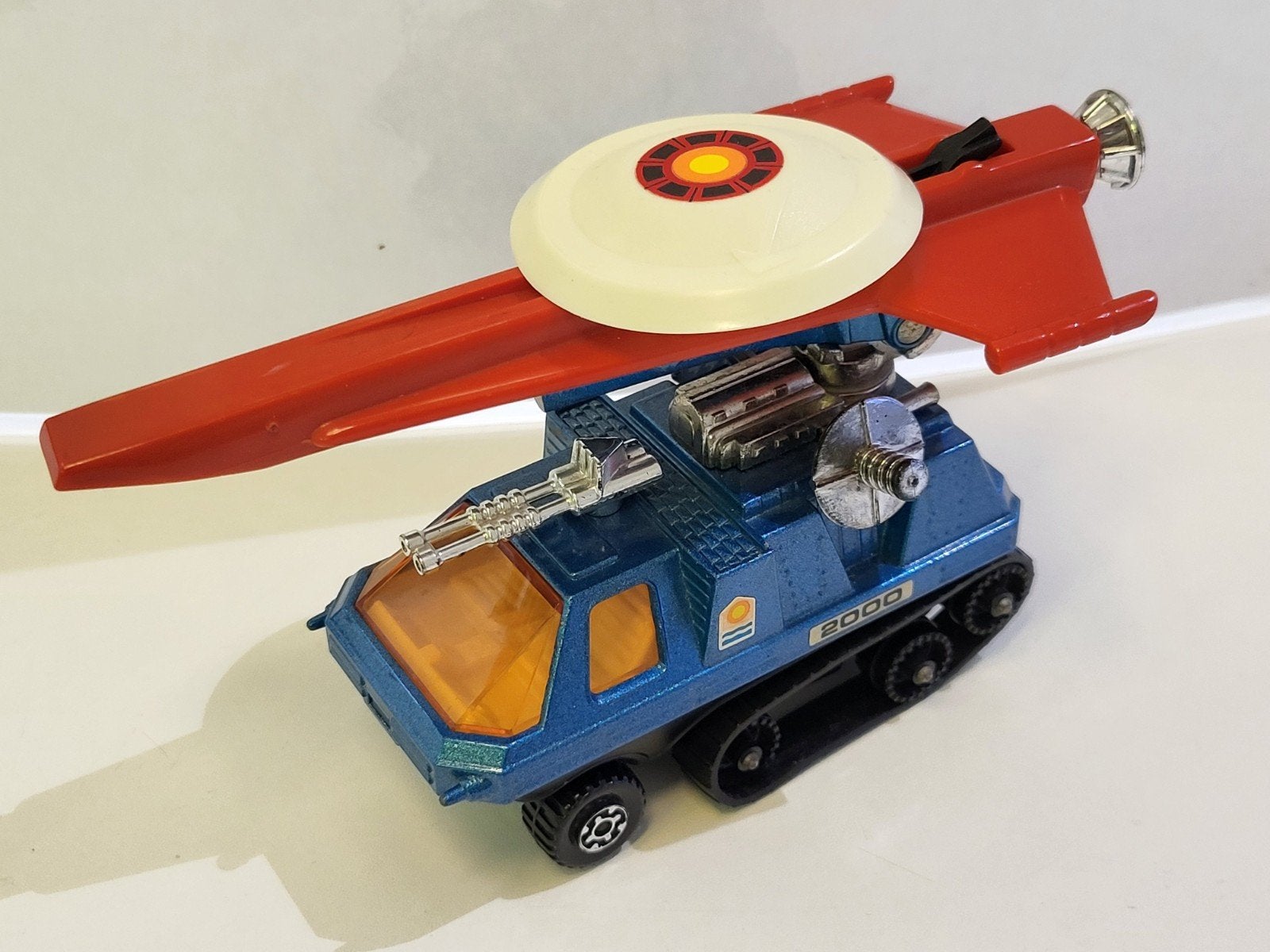 Matchbox Adventure 2000 K-2006 Shuttle Launcher uit 1977  NM, Ophalen of Verzenden, Zo goed als nieuw, Overige typen