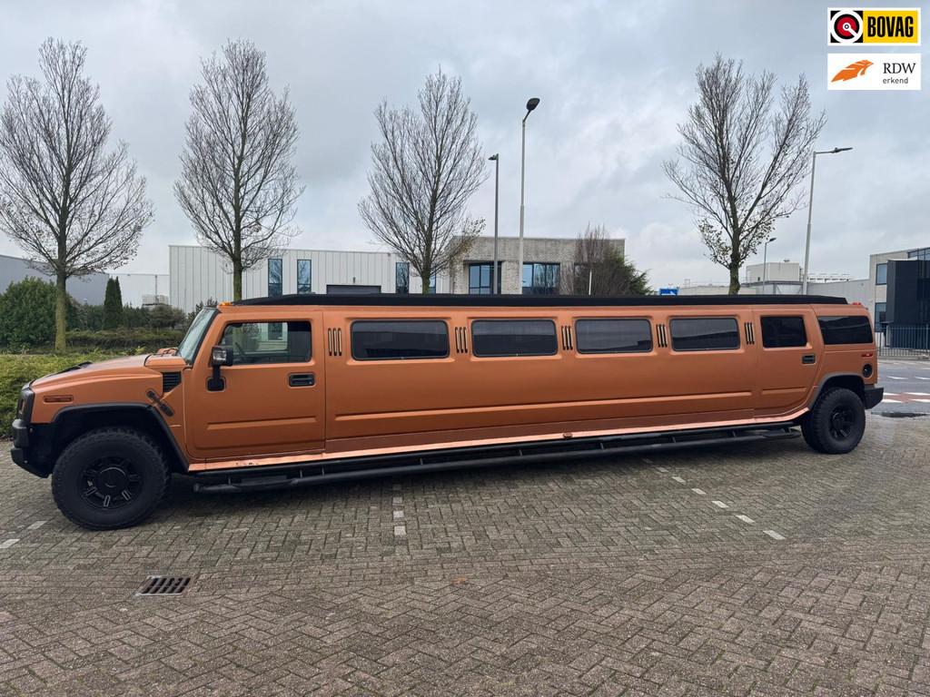 Hummer H2 6.0 V8 Inruil mogelijk !, Automaat, Gebruikt, 8 cilinders, Leder
