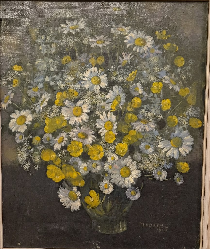 Stilleven Marinus Adamse (1891-1977), Ophalen, Paneel, Stilleven, Impressionistisch