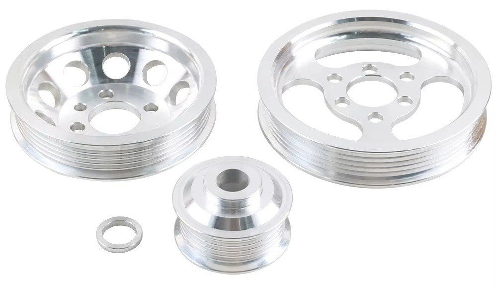 Set aluminium poelies VAG 1.8 20VT motor, Ophalen of Verzenden, Bolku Tuning, Info@bolku.nl, 6851TB