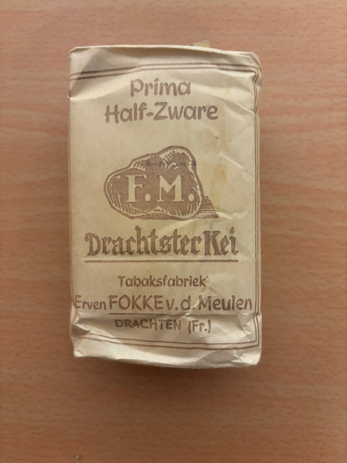 Halfzware shag Drachtster klei, Ophalen of Verzenden, Zo goed als nieuw