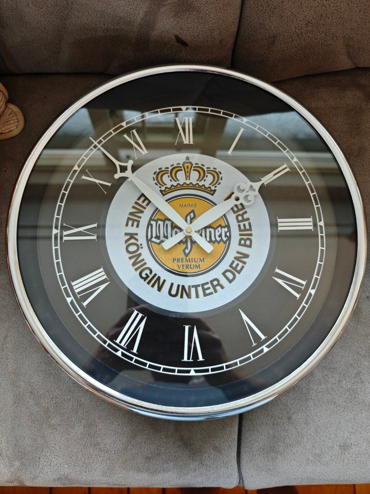 Warsteiner klok, Ophalen of Verzenden, Nieuw, Reclamebord, Plaat of Schild, Overige merken