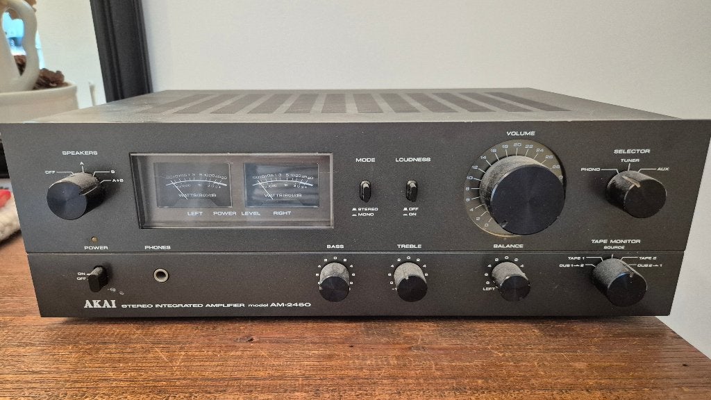 Akai versterker, Gebruikt, 120 watt of meer, Stereo, Ophalen