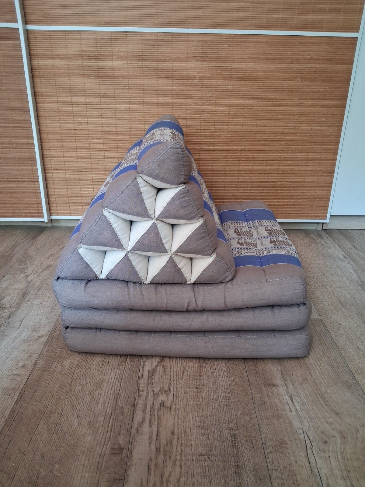 Thaise opvouwbare mat/ zit element/ matras, Ophalen, Blauw