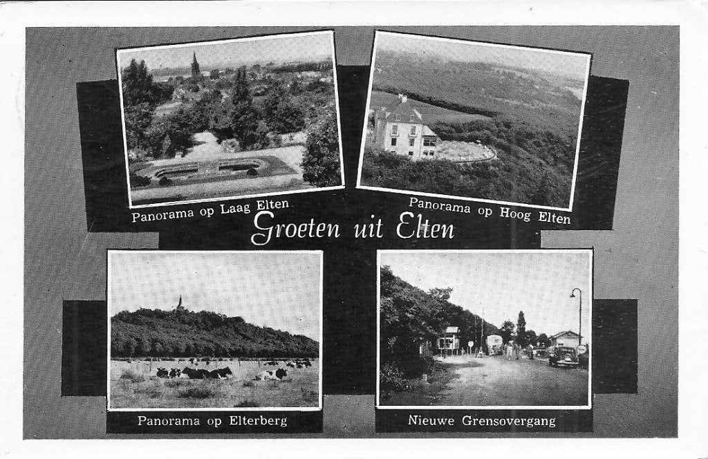 Oude ansichtkaart Groeten uit Elten - Gelopen, Ophalen of Verzenden, 1940 tot 1960, Gelopen, Gelderland