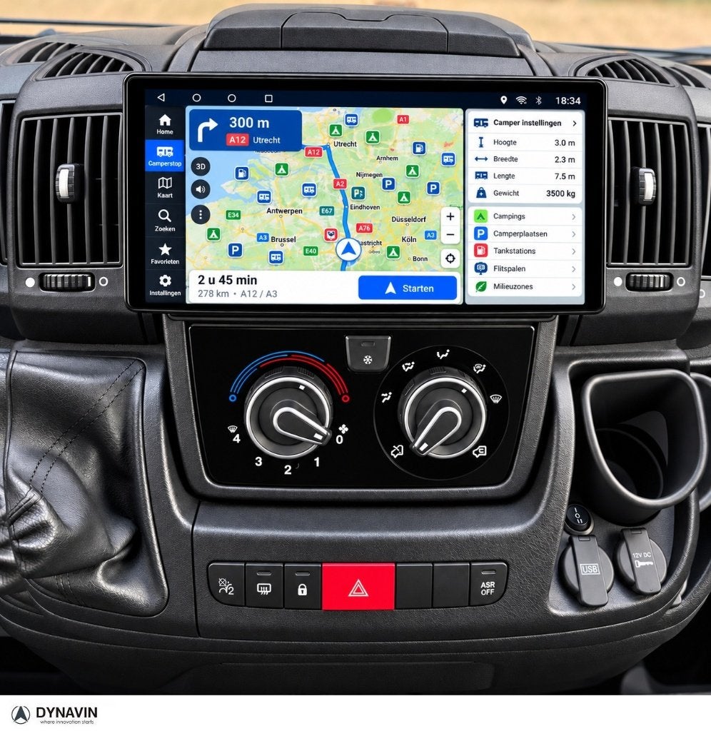 fiat ducato navigatie 2014 carplay android 16 usb Qualcomm