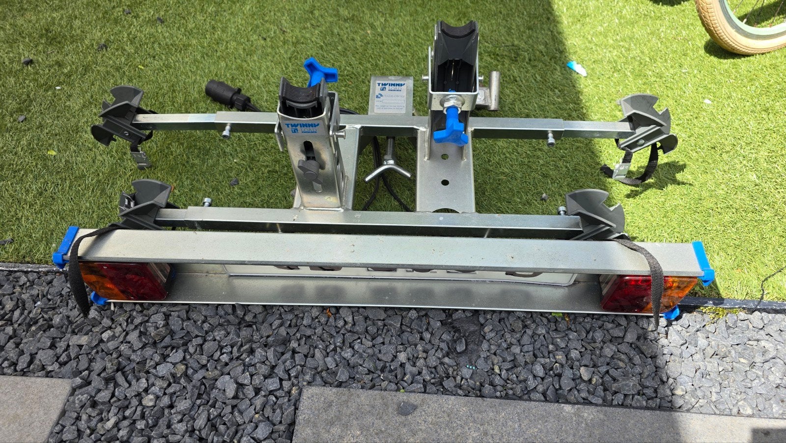 Twinny Load Trekhaak Fietsendrager voor 2 Fietsen, Ophalen of Verzenden, 2 fietsen, Gebruikt, Trekhaakdrager