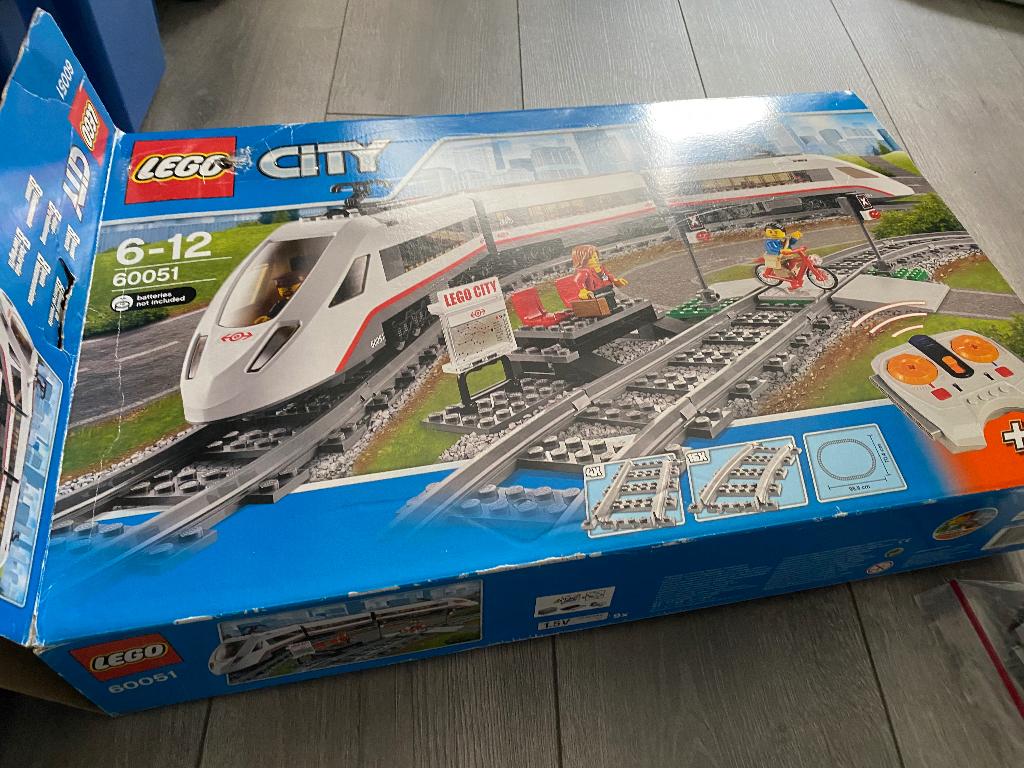 Lego trein, Ophalen, Compleet, Lego, Zo goed als nieuw