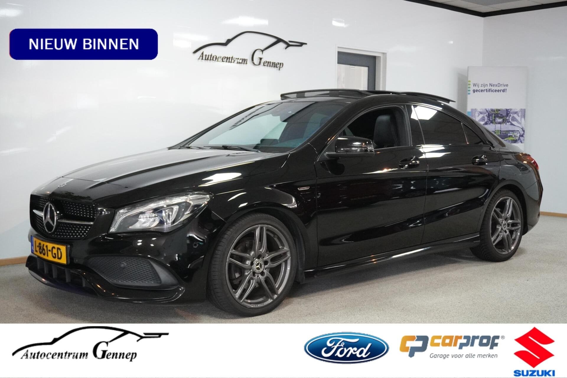 Mercedes CLA-klasse 200 Edition, Auto's, Gebruikt, Zwart, 1595 cc, Bedrijf