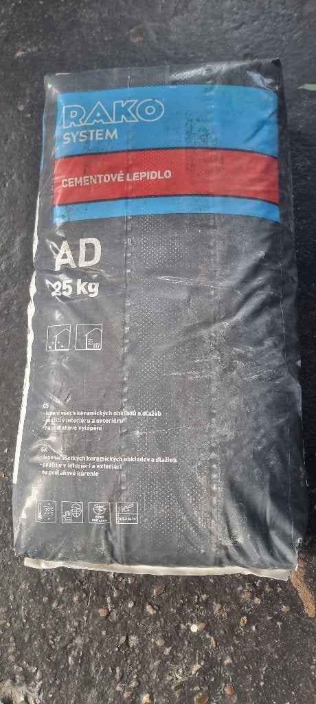 tegellijm, Doe-het-zelf en Verbouw, Tegels, Ophalen, Overige materialen, Wandtegels, Minder dan 20 cm
