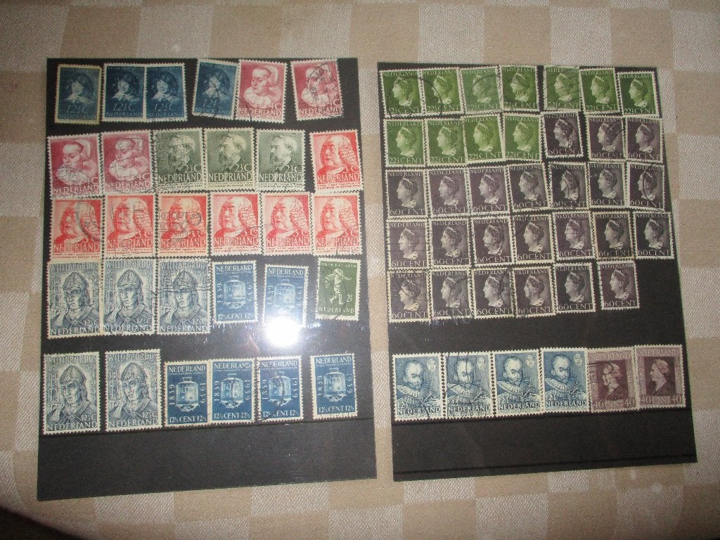 postzegels Nederland kaveltje NVPH 304 tm NVPH 441 fraai, Ophalen of Verzenden, T/m 1940, Gestempeld