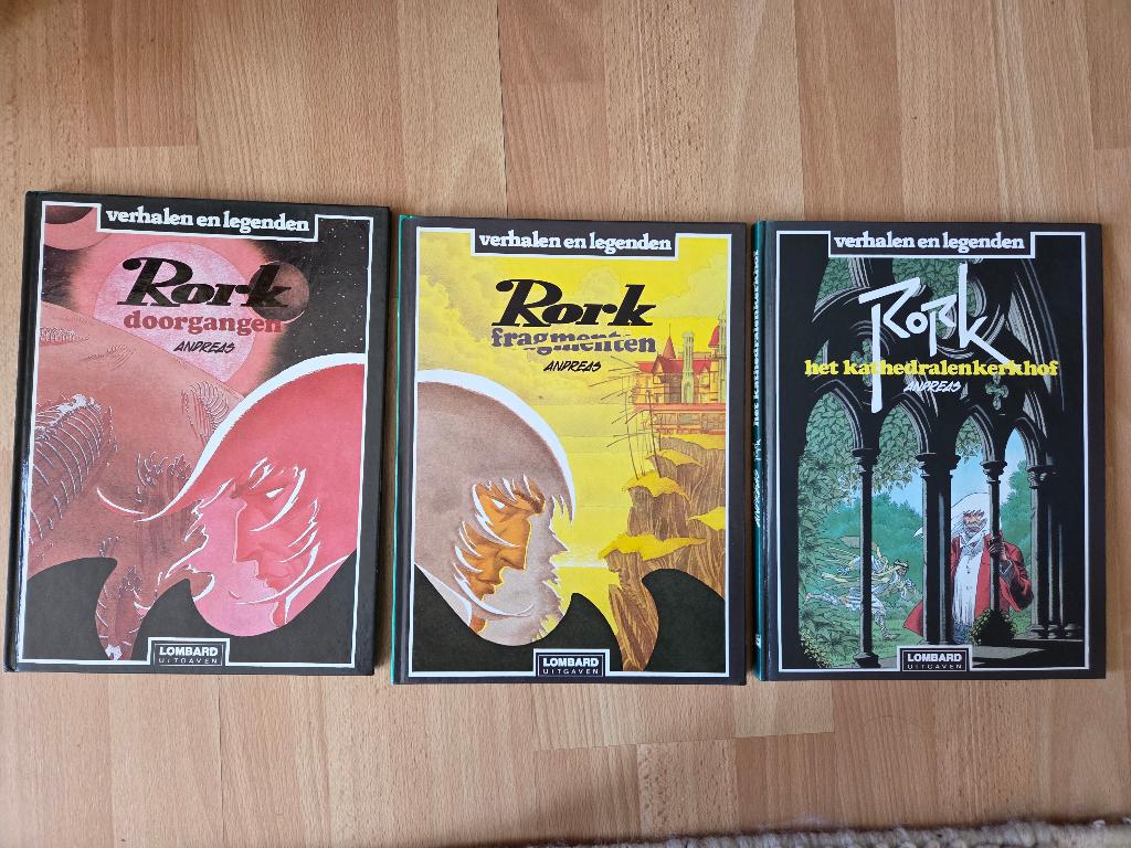 Rork- Verhalen en legenden- Andreas, Ophalen of Verzenden, Zo goed als nieuw, Andreas, Meerdere stripboeken