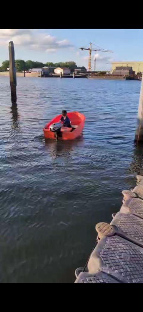 Een leuk bootje tekoop, Watersport en Boten, Kano's, Gebruikt, Met peddels, Overige typen, Twee personen