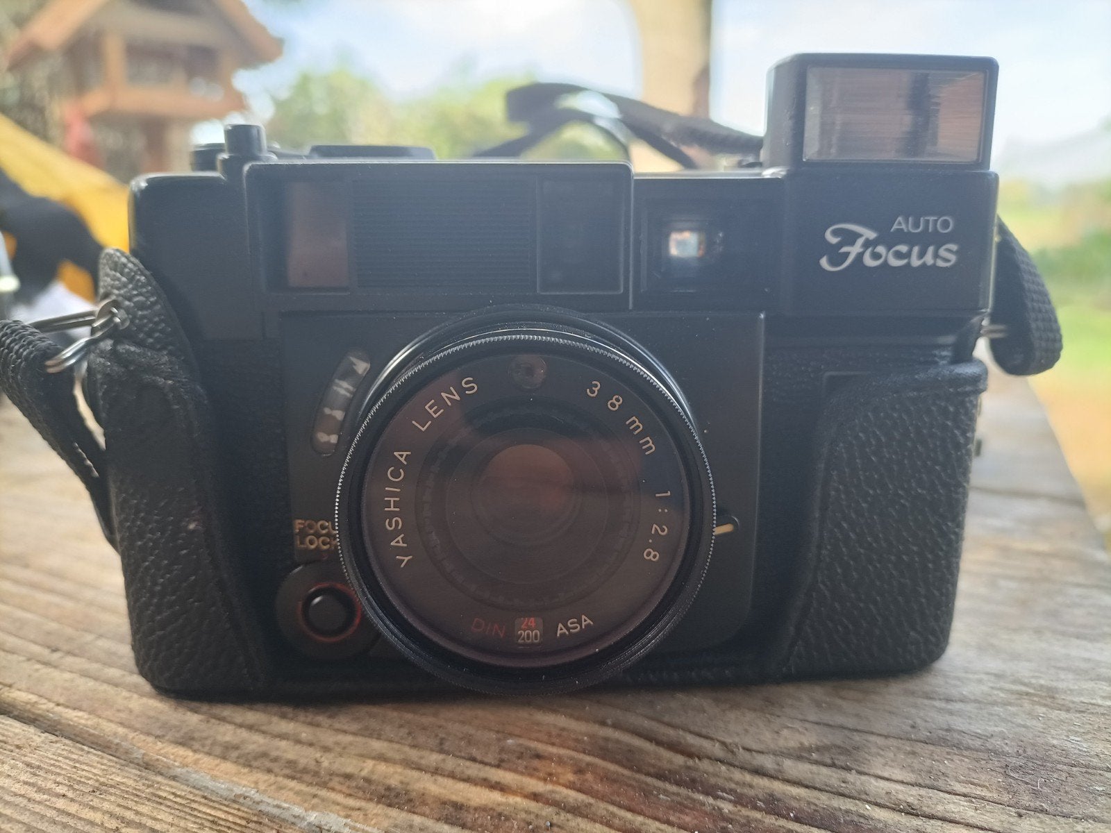 Yashica Auto Focus 35mm camera met 38mm 1:2.8 lens, Ophalen of Verzenden, Compact, Overige Merken