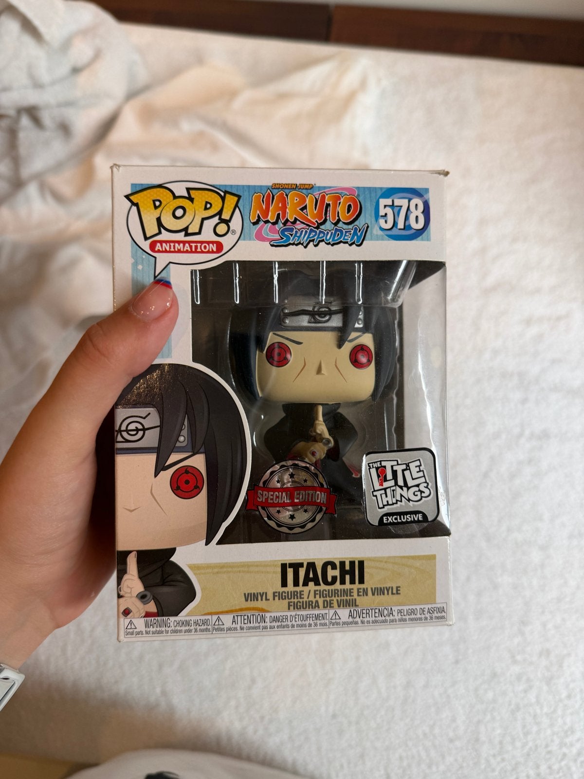 Funko Pop! Naruto Shippuden Itachi 578 Special Edition, Ophalen of Verzenden, Nieuw