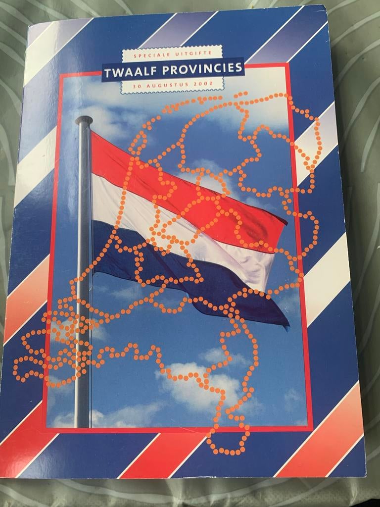 Speciale herinneringsmap Twaalf Provincies 2002, Postzegels en Munten, Postzegels | Nederland, Ophalen of Verzenden, Na 1940, Postfris