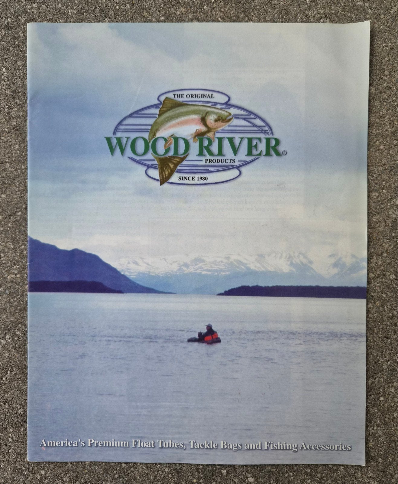 Wood River vintage folder brochure, Ophalen of Verzenden, Zo goed als nieuw, Overige typen