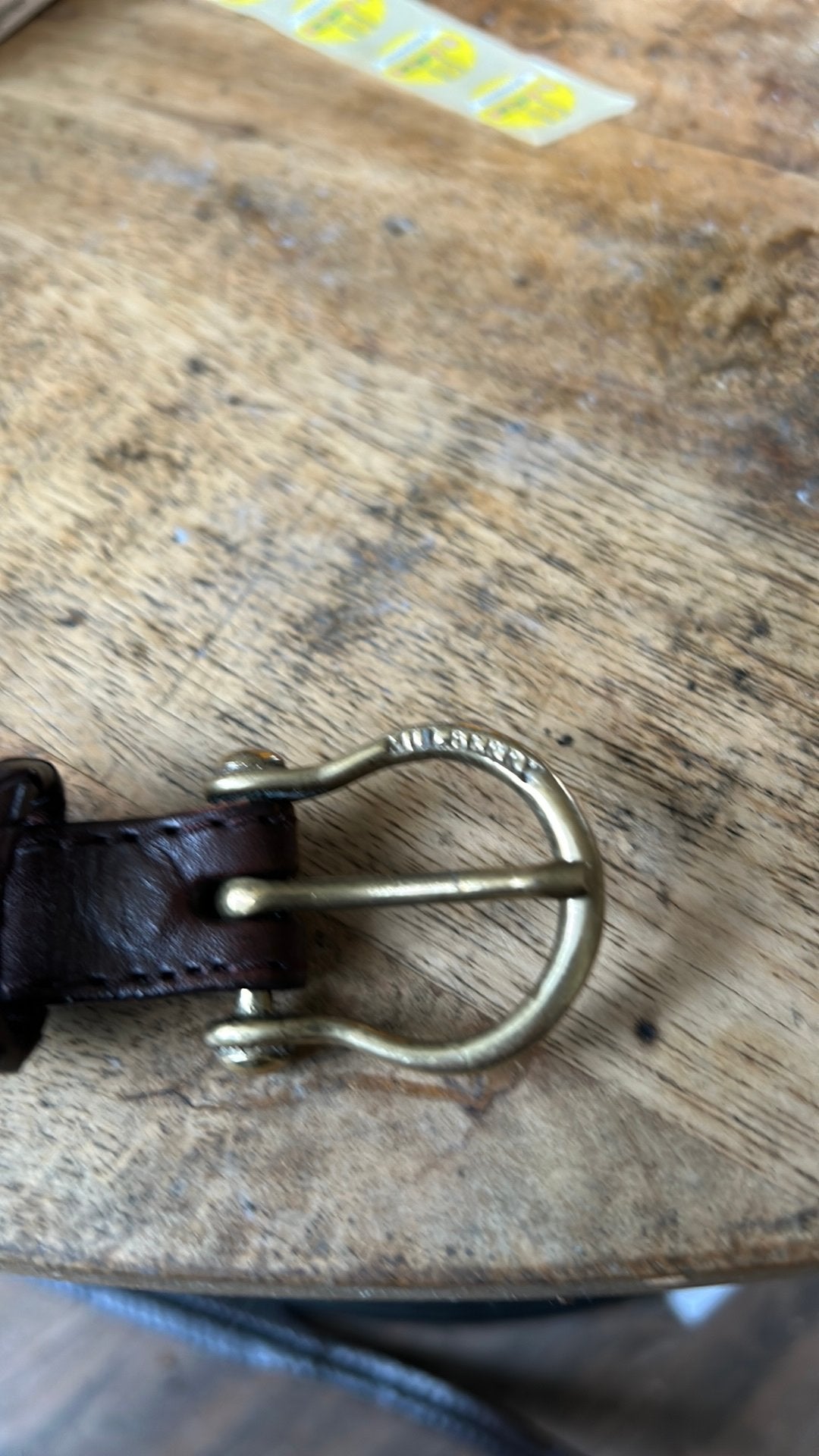 MULBERRY mooie zgan riem 110 cm, Ophalen of Verzenden, Zo goed als nieuw