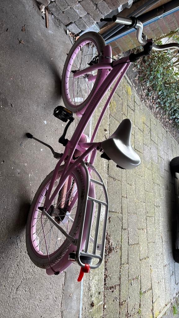 Meisjes fiets Lola roze fiets 20 inch, Minder dan 47 cm, Ophalen of Verzenden, Zo goed als nieuw, Staal
