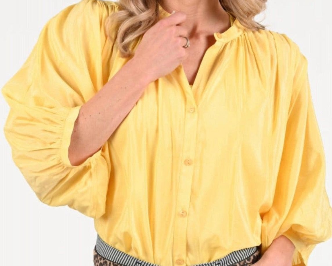 Summum blouse geel 38 z.g.a.n., Verzenden, Zo goed als nieuw, Maat 38/40 (M), Geel