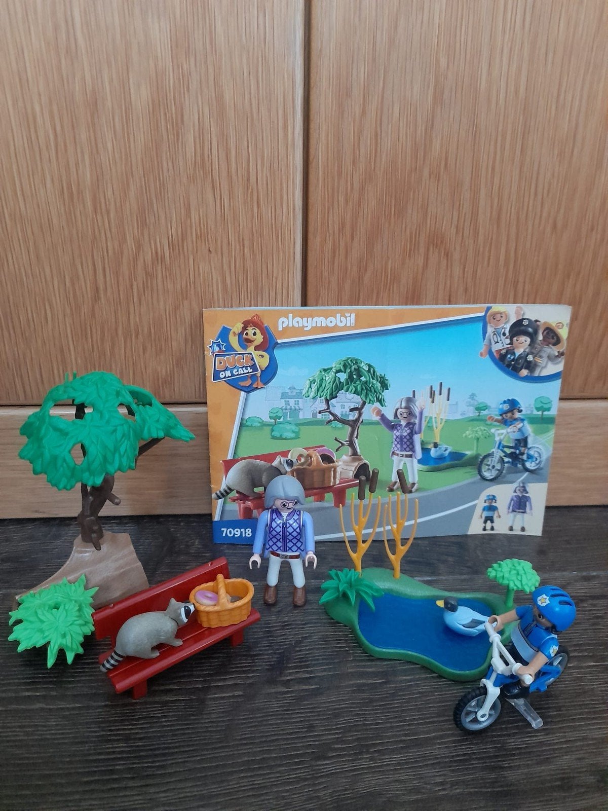 Playmobil Duck on Call – Redding in het Park (70918), Ophalen of Verzenden, Gebruikt, Complete set