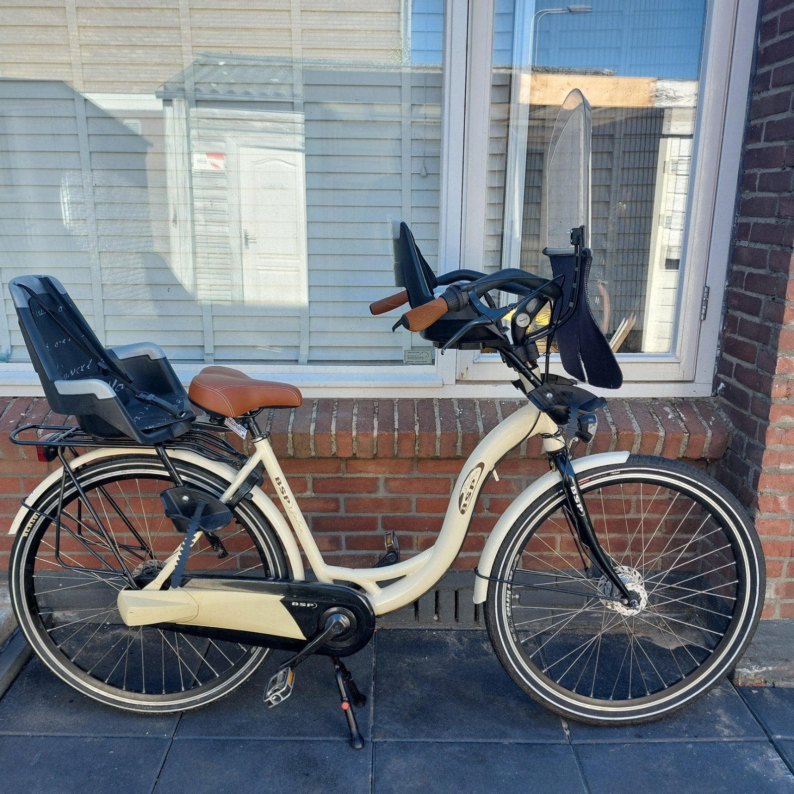 Bsp seine 53cm Versnellingen complete mamafiets, Overige merken, 2 zitjes, 53 tot 56 cm, Versnellingen