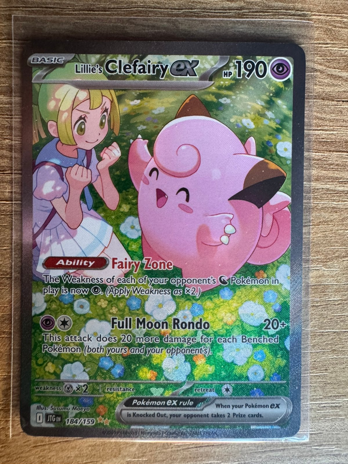 Lillie’s Clefairy ex., Ophalen, Nieuw, Losse kaart
