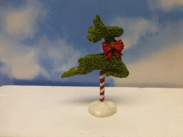 lemax leaping reindeer topiary kerstdorp accessoire kerst, Ophalen of Verzenden