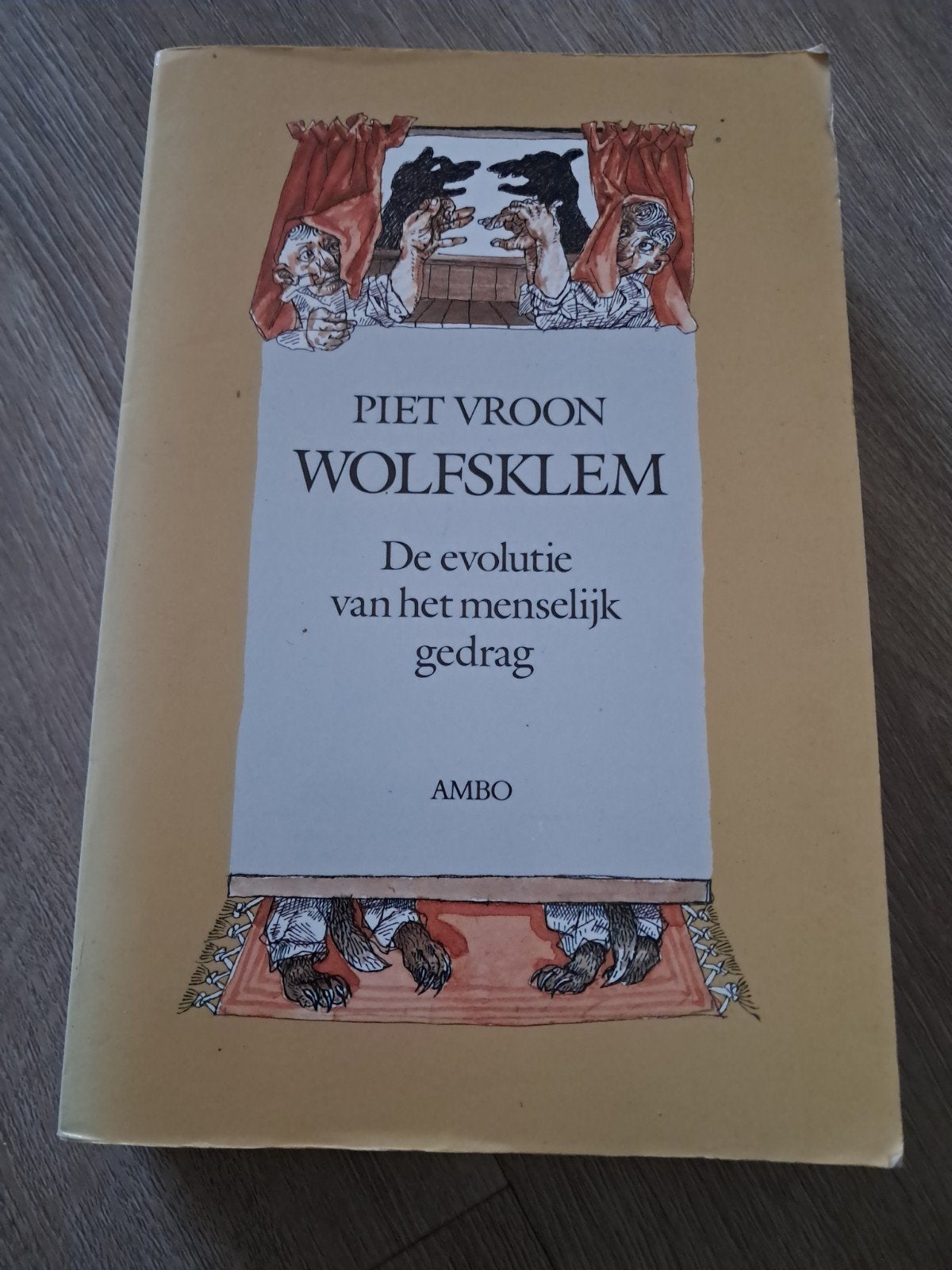 V: Wolfsklem - De evolutie van het menselijk gedrag, Ophalen of Verzenden, Gelezen, Overige onderwerpen, Piet Vroon