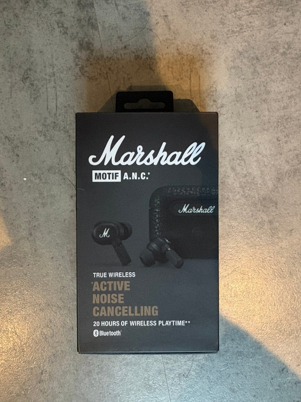 MARSHALL Motif TW ANC Oordopjes Zwart, In-ear, Nieuw, Ophalen of Verzenden, Marshall