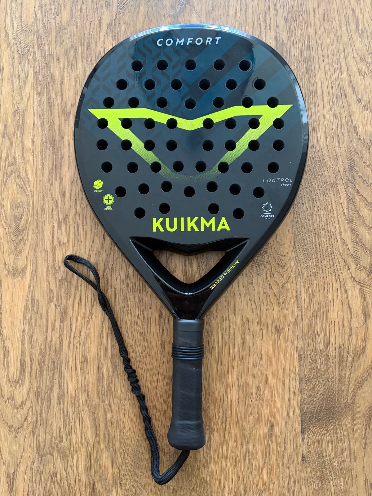 Kuikma Padelracket Control Comfort - Uitstekende Controle, Ophalen of Verzenden, Gebruikt, Padelracket