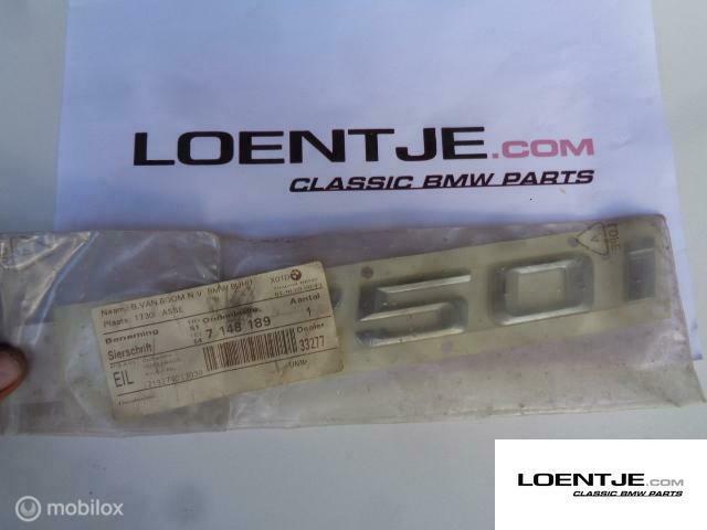Embleem BMW 7-serie E65 ('01-'08)  nieuw 750i, Auto-onderdelen, Gebruikt, Ophalen of Verzenden, BMW, BMW