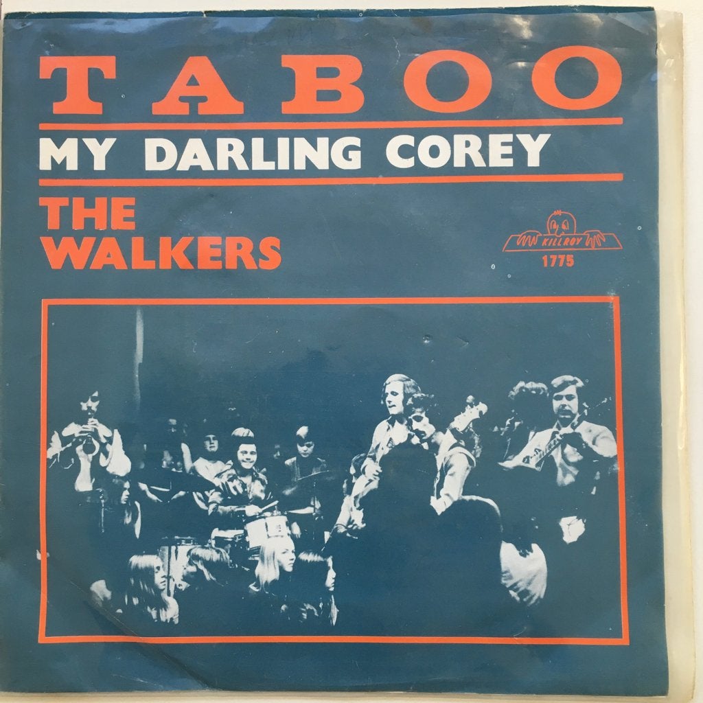 DB49A Walkers Taboo/ my darling Corey HOL72 €2, Gebruikt, 7 inch, Ophalen of Verzenden, Fotohoes