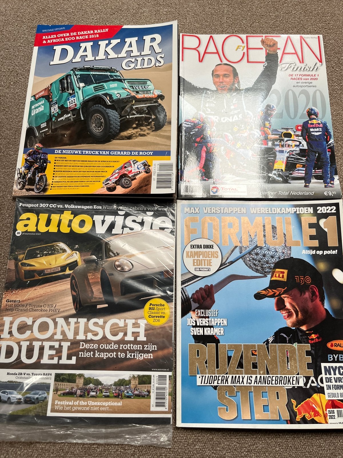 Diverse auto- en motorsport tijdschriften, Ophalen, Zo goed als nieuw, Overige typen