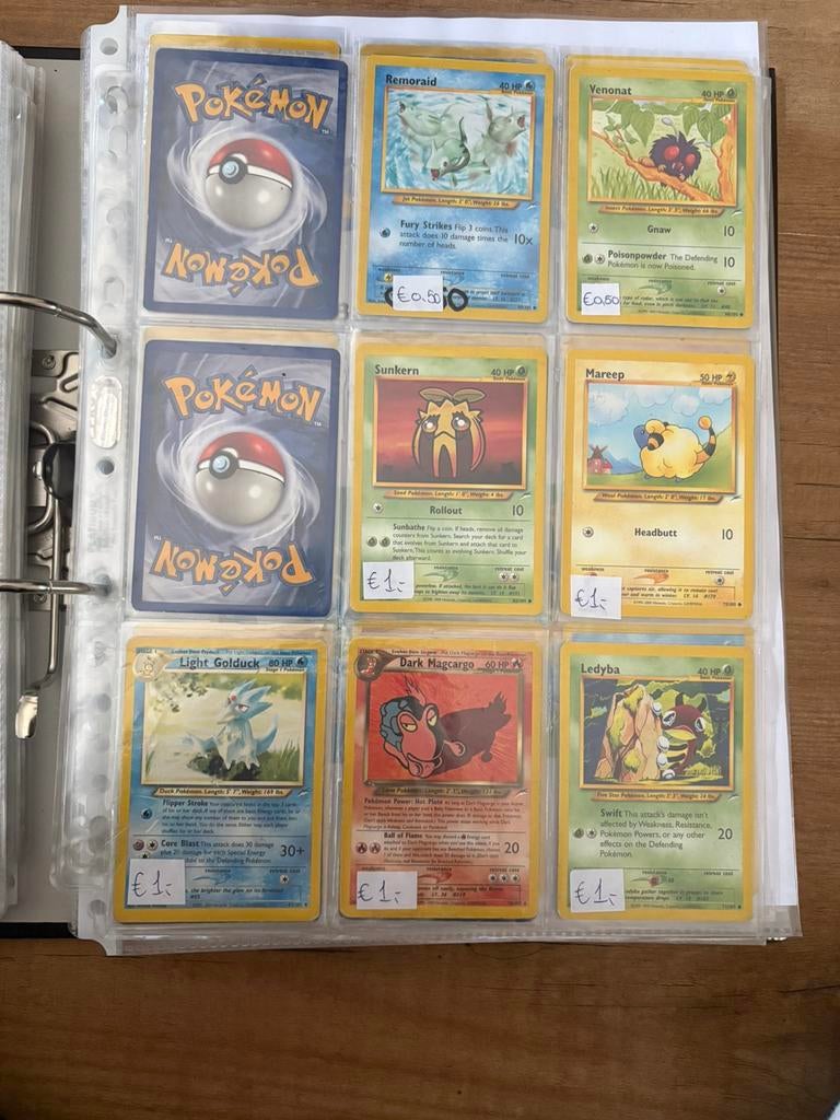 Pokemon kaarten, Ophalen of Verzenden, Zo goed als nieuw