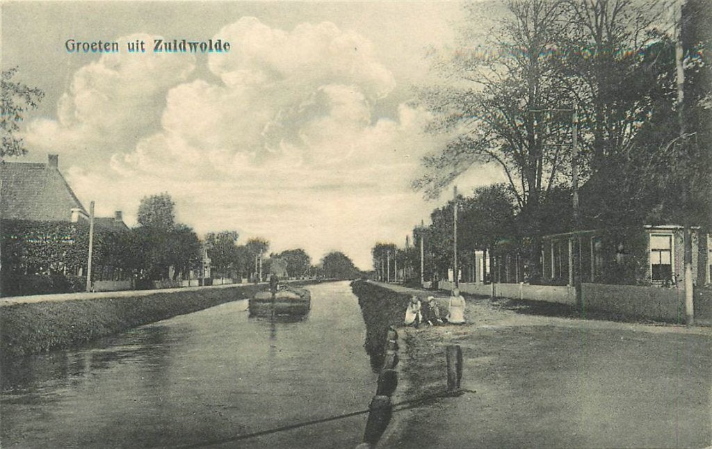 702-029-001 Zuidwolde, Verzenden, Voor 1920, Groningen