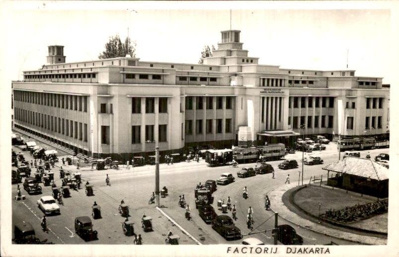 Nederlands Indië - Djakarta - 1953, Verzenden, 1940 tot 1960, Gelopen, Noord-Holland