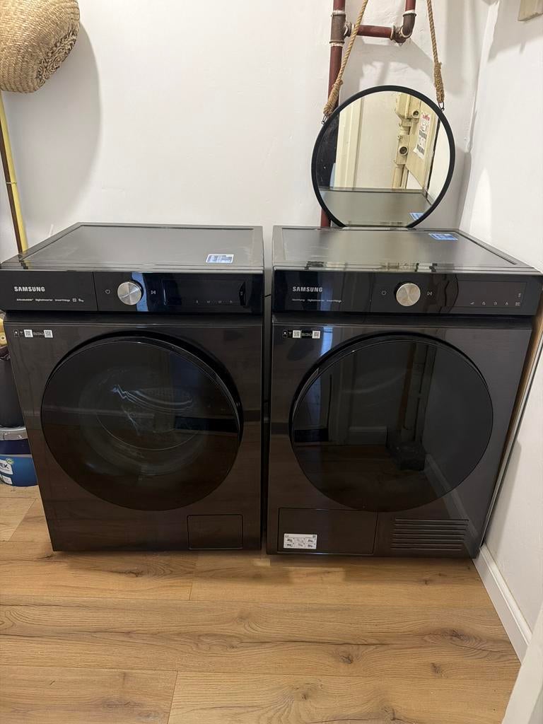Samsung Wasmachine en Wasdroger Set - AI Ecobubble & HeatPum, Witgoed en Apparatuur, Wasmachines, 1200 tot 1600 toeren, 10 kg of meer