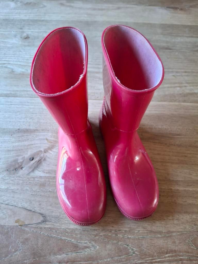 Regenlaarsjes mt 35, Kinderen en Baby's, Kinderkleding | Schoenen en Sokken, Ophalen, Gebruikt, Meisje, Laarzen