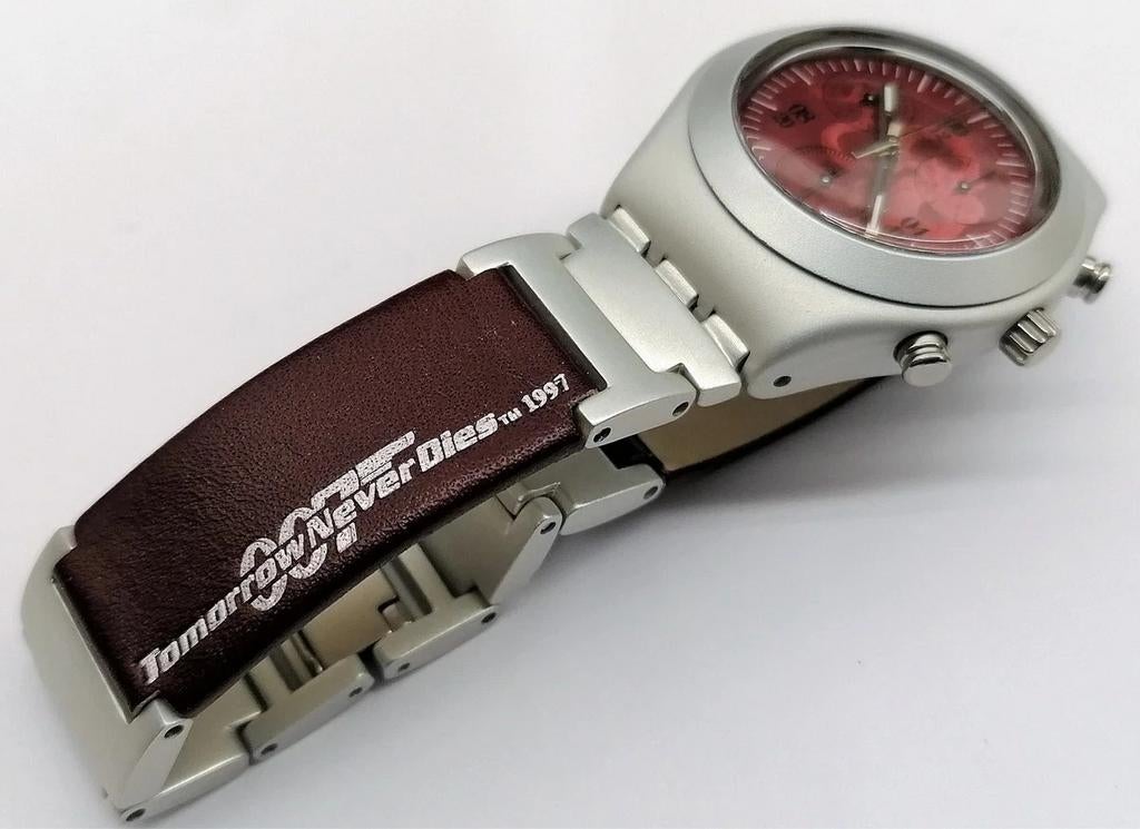 007 tomorrow never dies chronograph, Gebruikt, MI-6, James Bond, Ophalen of Verzenden