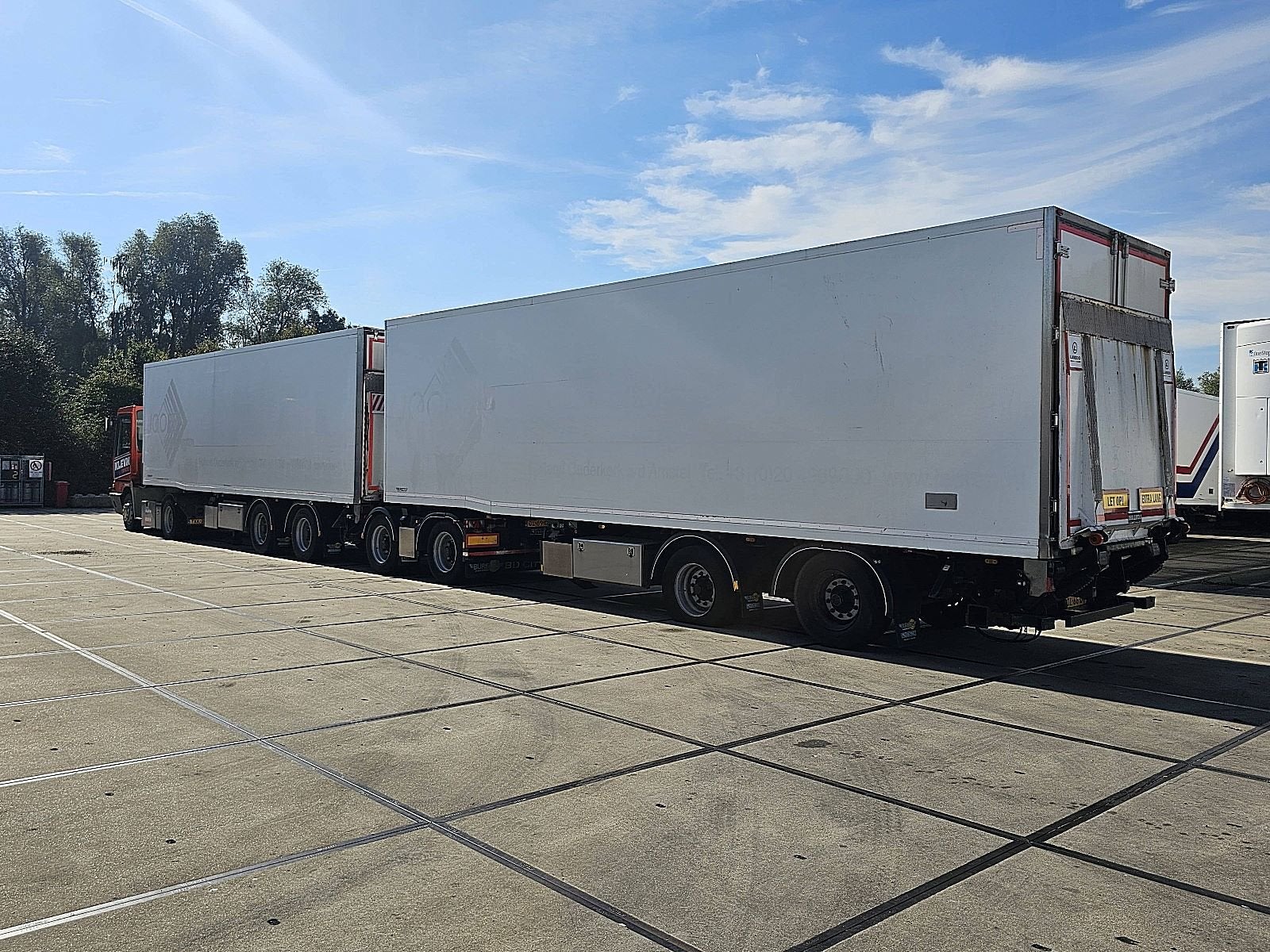 D-TEC CTD-35-02B complete lzv combi, Auto's, Vrachtwagens, Overige kleuren, Origineel Nederlands, Bedrijf, Aanhangers en Opleggers