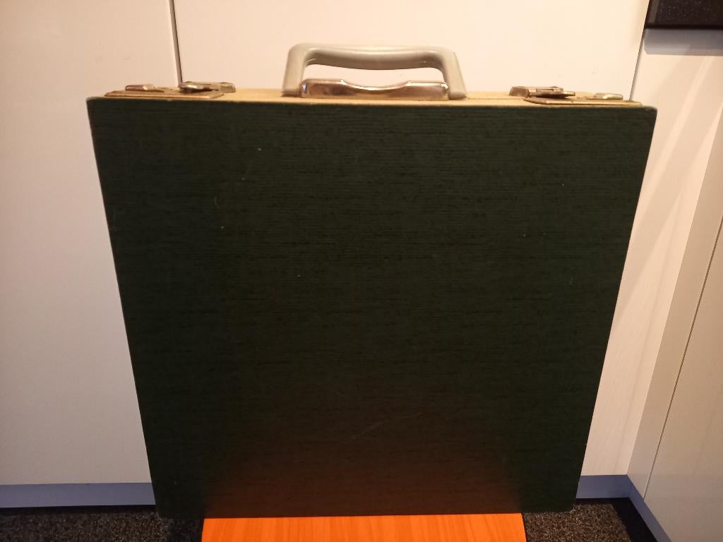 * Vintage hardcase lp koffer platenkoffer (3) *, Ophalen of Verzenden, Gebruikt, Overige instrumenten