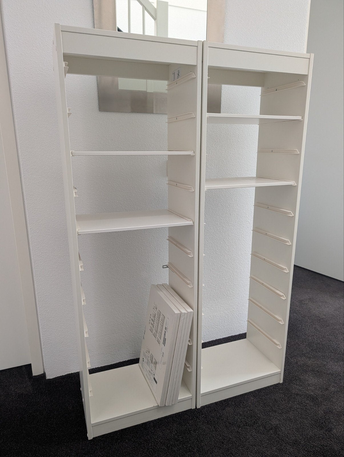 Twee nette Ikea Trofast kasten (145 cm) met 10 planken, Ophalen, Nieuw, 25 tot 50 cm