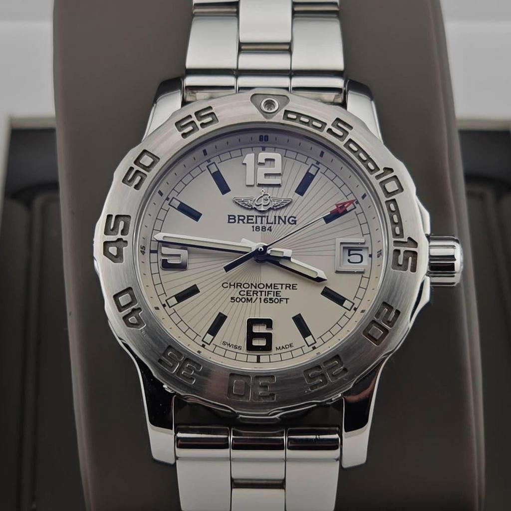 Breitling Colt 33 Dames horloge, Sieraden, Tassen en Uiterlijk, Horloges | Dames, Zo goed als nieuw, Overige merken, Staal, Ophalen of Verzenden