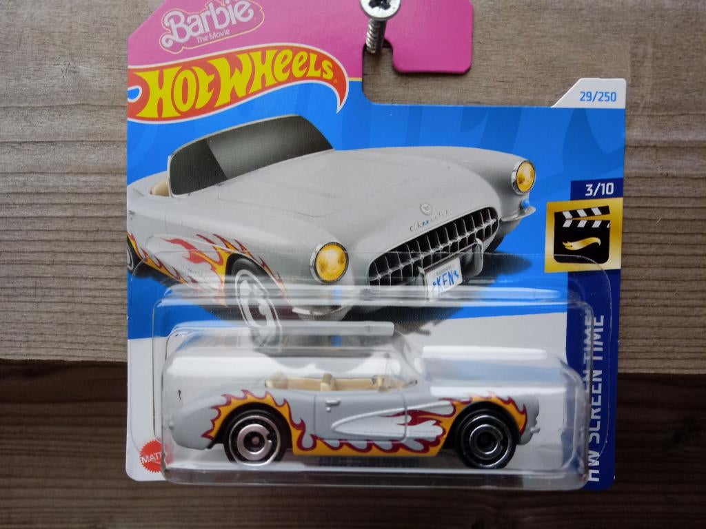Chevrolet Corvette '56 Hotwheels, Ophalen, Nieuw, Auto