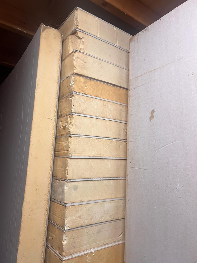 PIR‑isolatieplaten met gipsafwerking, Ophalen, Zo goed als nieuw, Hardschuim (Pir), 15 m² of meer