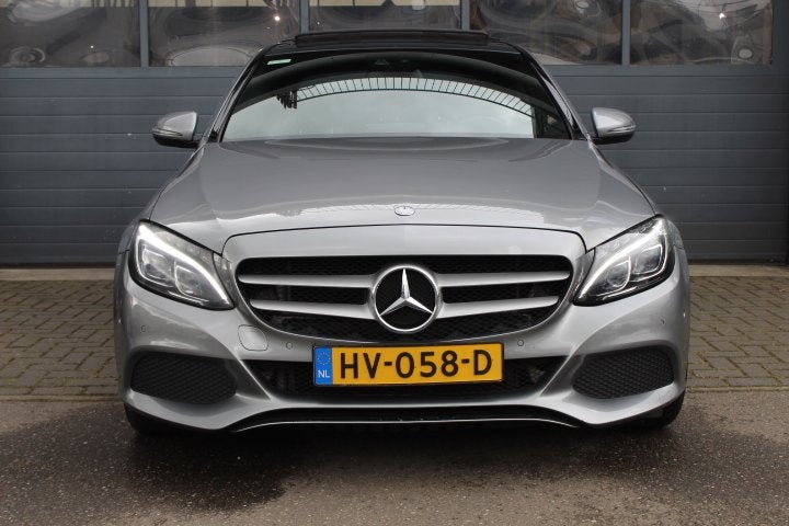 Mercedes-Benz C-Klasse 350 e AMG Pano-dak, Burmester, Leder, Automaat, Achterwielaandrijving, Gebruikt, Bedrijf