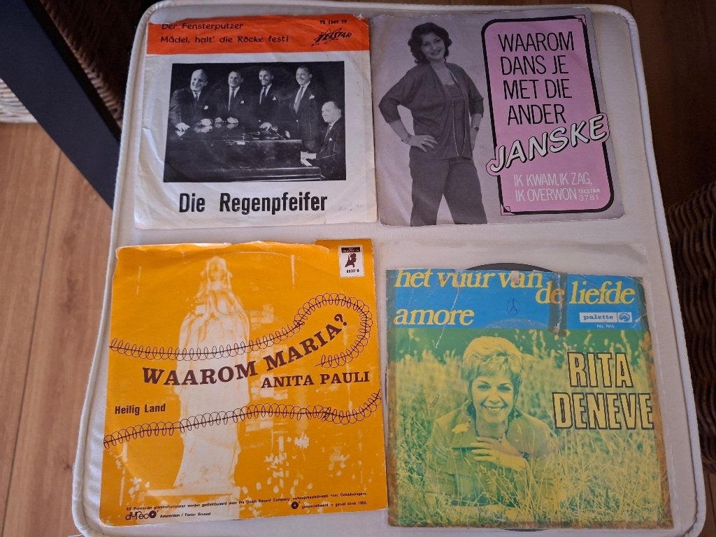 singles nederlands //piraat, Ophalen of Verzenden, Gebruikt, 12 inch, Levenslied of Smartlap