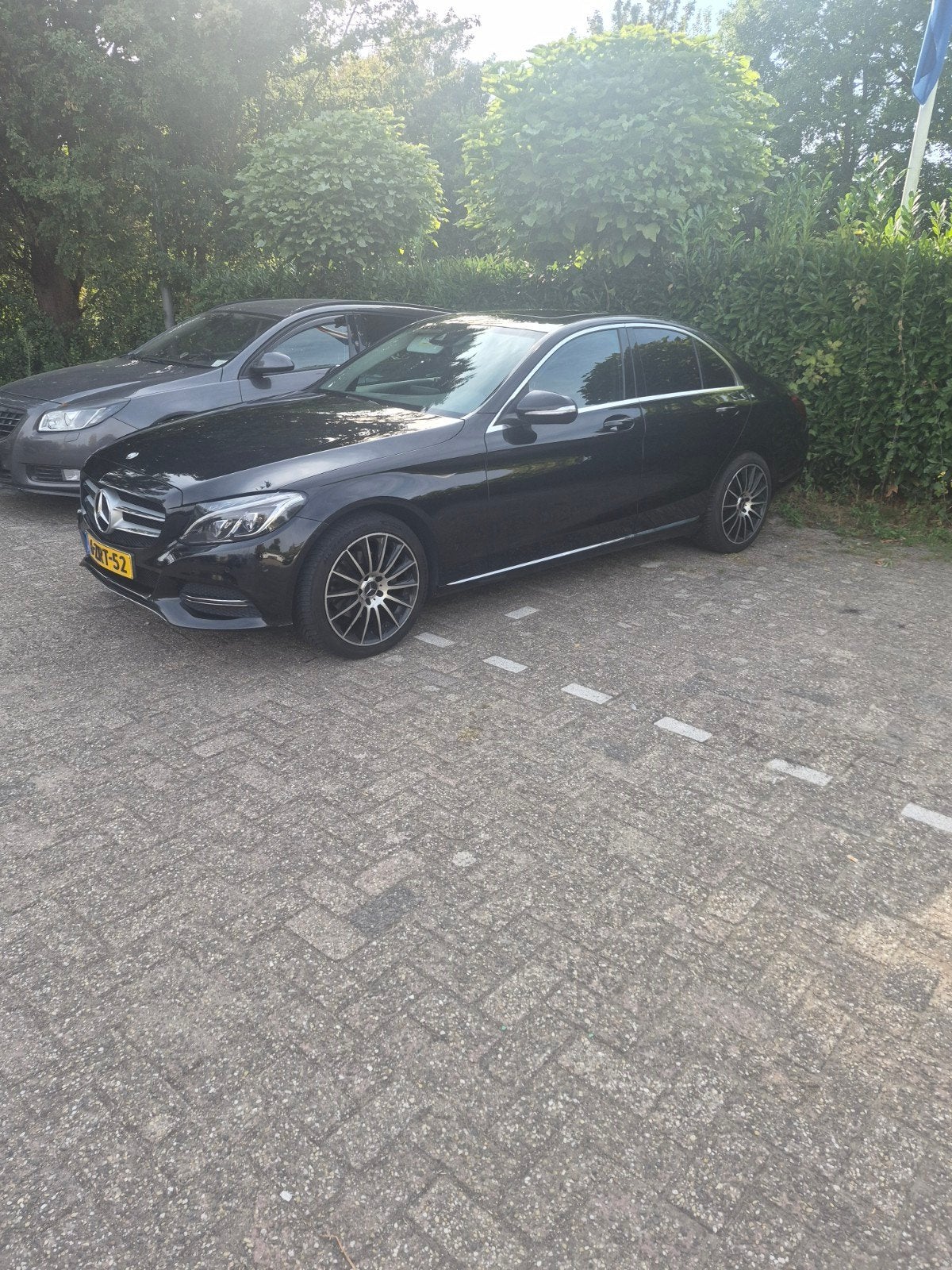 Mercedes-Benz C-Klasse C200 km185000, Auto's, 1800 kg, 4 cilinders, Zwart, 1365 kg